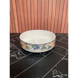 Mikasa Intaglio Garden harvest 8 3/8" Round Vegetable Serving Bowl
